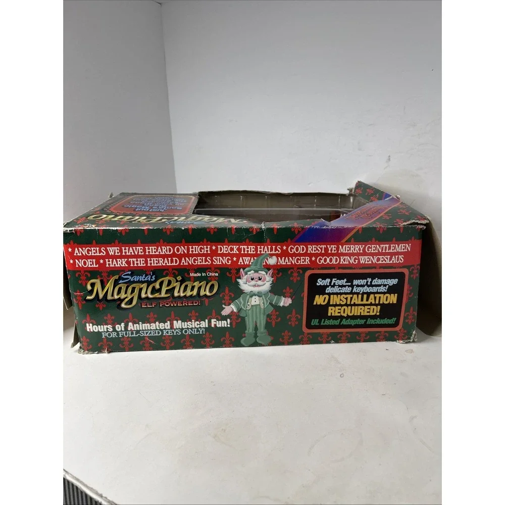 Santa's Magic Piano Eflway Elf Feet Play Actual Piano Keys #114 Musical